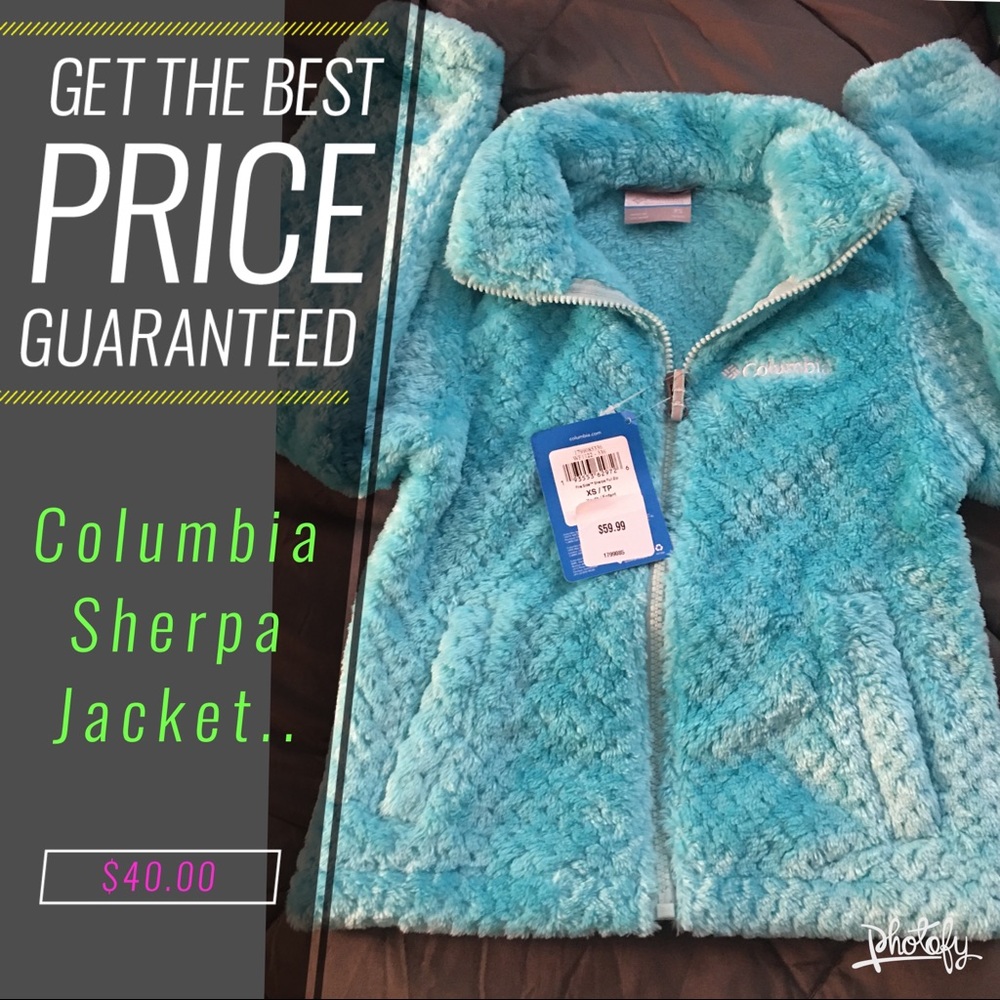 Columbia Sherpa jacket size XS